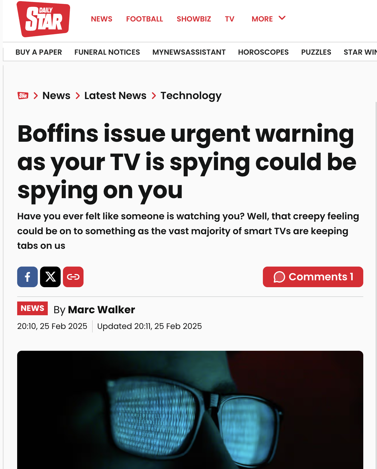 Daily Star reactive PR placement preview